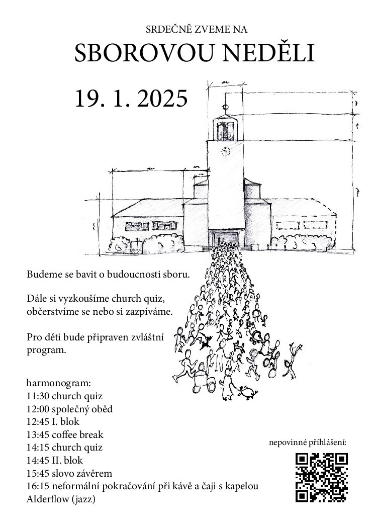 pozvání sborová neděle