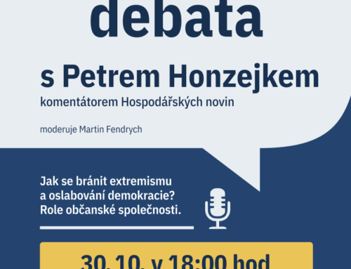 Povolební debata s Petrem Honzejkem
